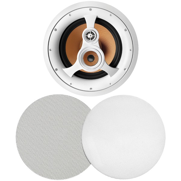 BIC America H-310C 10-In. 250-Watt Acoustech H310C 10-In. 3-Way In-Ceiling Speaker with Woven Fiber Woofers and Liquid-Cooled Titanium Tweeter, 8 Ohms