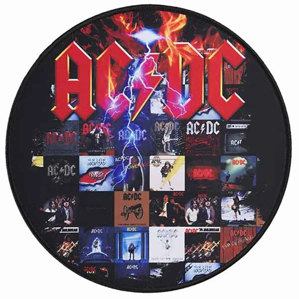 Subsonic SA5646-A2 11.8-In. Round Gaming Mouse Pad (AC/DC)