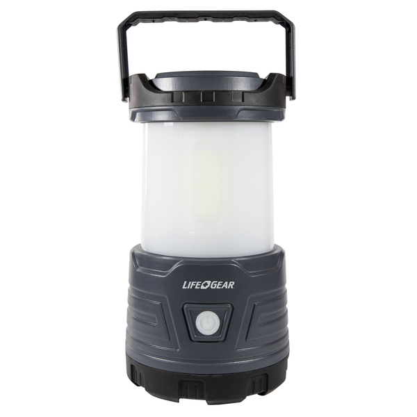 LifeGear 41-3776 1,600-Lumen Hybrid Battery/USB-Rechargeable Multi-Mode LED Lantern and Power Bank, 41-3776