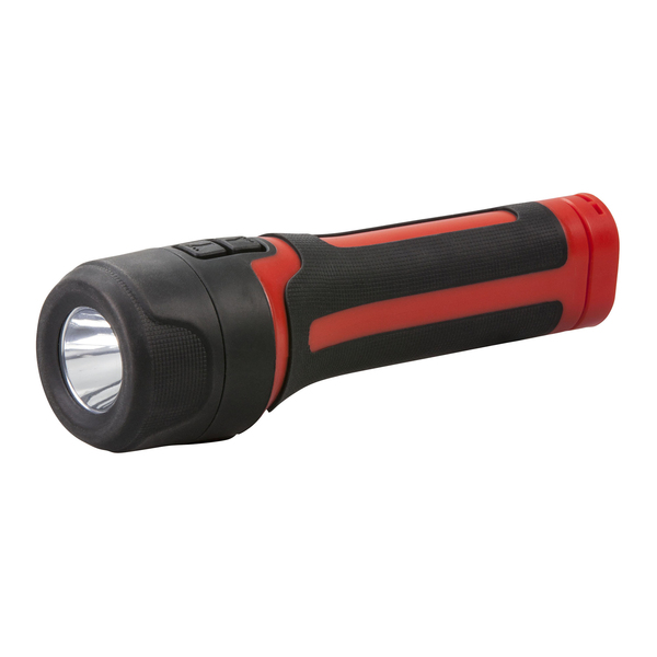 LifeGear BA38-60634-RED 330-Lumen Stormproof Path Light with Safety Whistle, BA38-60634-RED
