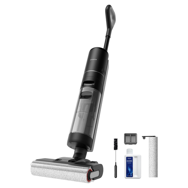 Dreame H-12Dual H12 Dual Vacuum and Mop, 4-in-1 Cordless Cleaner for Hard Multi-Surfaces, 1-Step Self-Cleaning with Hot Air Drying, 300 Watts, 16 kPa Suction