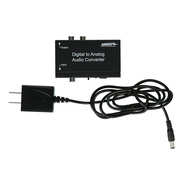 Ethereal CS-DAC2 Digital TOSLINK/Optical SPDIF to RCA Audio Converter, CS-DAC2