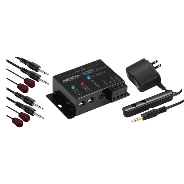 Ethereal CS-IRKIT1US IR Repeater Kit with 1 Bar Receiver and 4 Emitters, CS-IRKIT1US