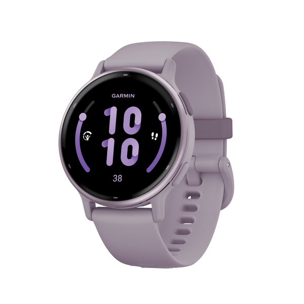 Garmin 010-02862-13 vivoactive 5 GPS Fitness Smartwatch with 42.2-mm Case, Bluetooth, AMOLED, Health/Fitness, Sports Apps, Music Storage, 5 ATM (Orchid)
