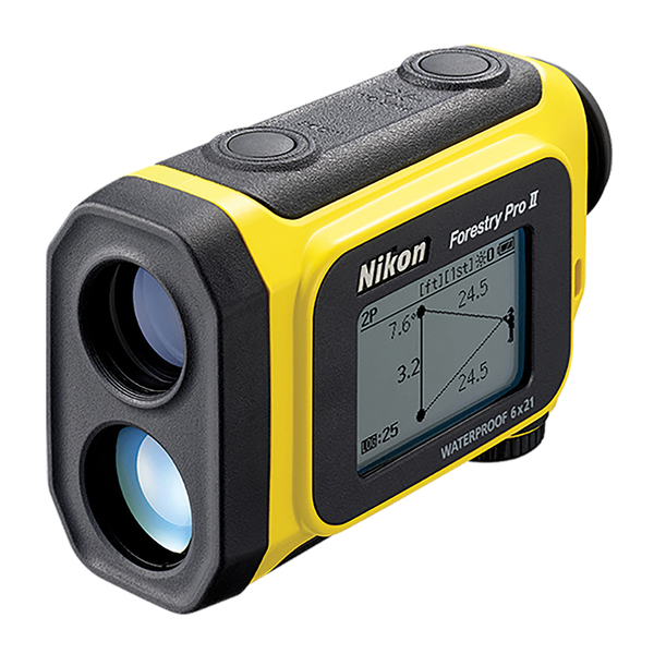 Nikon 16703 Forestry Pro II Laser Rangefinder/Hypsometer Monocular with Battery and Case