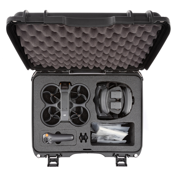 NANUK 925S-080BK-0A0-C1812 925 Travel Storage Waterproof Hard Shell Case for DJI Avata 2 Fly More Combo