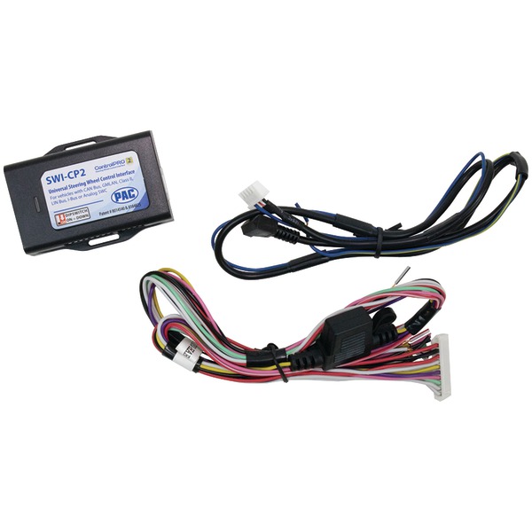 PAC SWI-CP2 ControlPRO2 Universal Analog/CANbus Steering Wheel Control Interface with Web- and App-Supported Installation