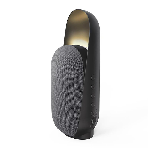 Priority Products 51811112B 4-in-1 Natural Sound Bluetooth Speaker with Night-Light (Black)