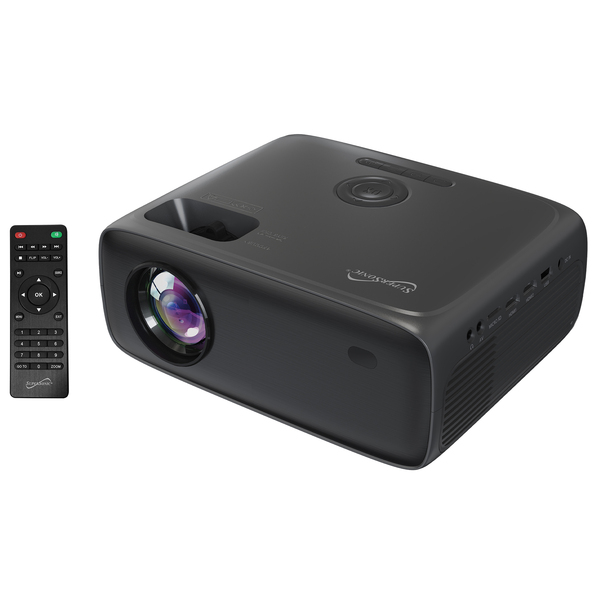 Supersonic SC-282P 1080p 300-ANSI-Lumen Compact LED Projector with Bluetooth and Remote