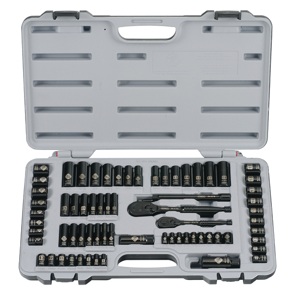 STANLEY 92-824 69-Piece Black-Chrome Socket Set, 92-824