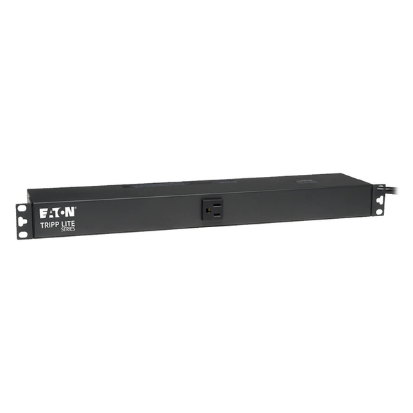 Tripp Lite by Eaton PDU1215 Single-Phase 120V Basic PDU, 1.8 kW, 13 NEMA 5-15R Outlets, NEMA 5-15P Input, 15-Ft. Cord, 1U Rackmount, PDU1215