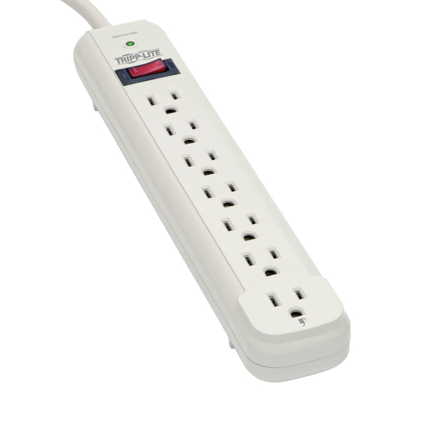 Tripp Lite by Eaton TLP725 7-AC Outlet 1,080-Joules Protect It! Surge Protector Power Strip, 25-Ft. Cord with Straight Plug, TLP725