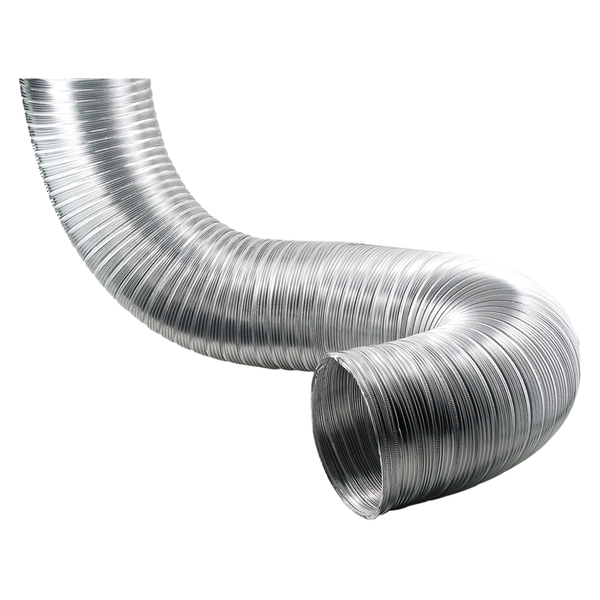 Deflecto A068/4 8-Ft. Semi-Rigid Flexible Aluminum Duct (6 In. Diameter)